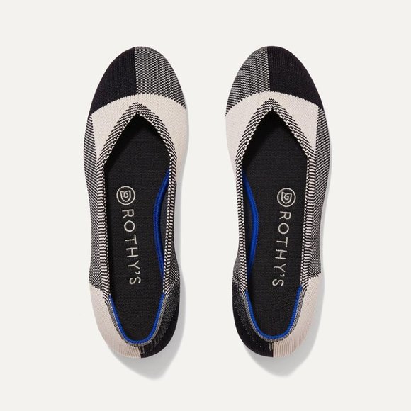Rothy's Shoes - Rothys The Flat Captoe Black Flats
